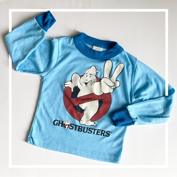 Vintage 1989 Ghostbusters Shirt 4t - Picture 1 of 2